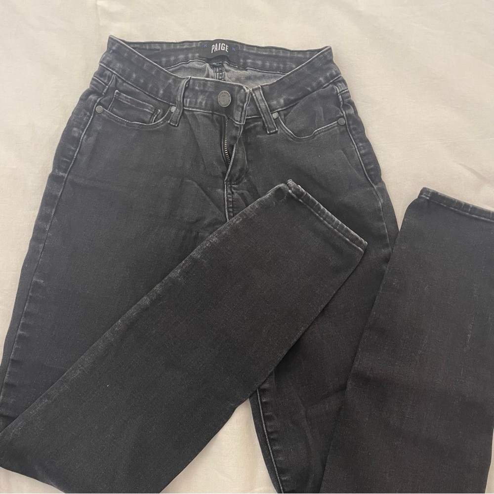 Black Paige Skinny Jeans